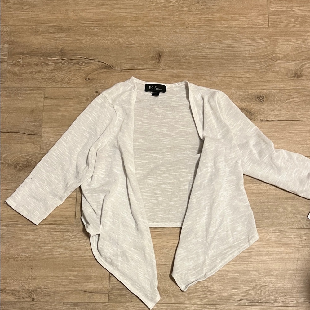 BCX Women's  Open-Front Cardigan
